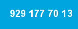 929 177 70 13